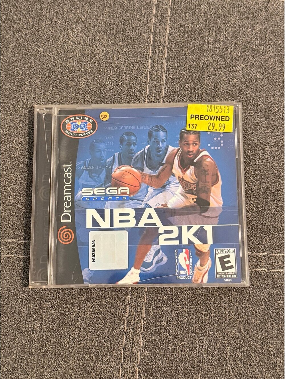 NBA 2K1 for Sega Dreamcast